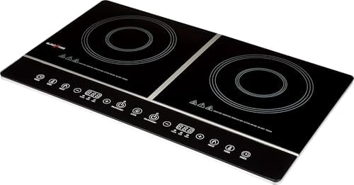EUROSTAR EIC400BK Double Induction Cooktop