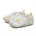 thumbnail image 3 of Baby Boys Girls Cartoon Print Lightweight Comfy Non-Slip Crib Shoes For First Walkers Newborn Infant, Spring And Summer, 3 of 4
