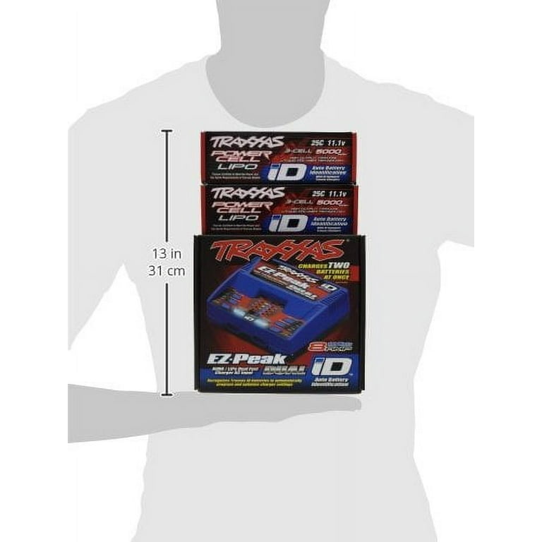Traxxas EZ-Peak Dual Completer Pack Battery Charger w/Two 3S 5000mAh Power  Cells - TRA2990