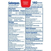 Salonpas Pain Relieving Patch 140 Patches