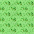 thumbnail image 1 of Ahgly Company Indoor Square Patterned Emerald Green Area Rugs, 8' Square, 1 of 6