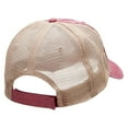 thumbnail image 4 of Molcajete Embroidered Washed Trucker Cap - Wine Tan OSFM, 4 of 5