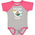 thumbnail image 3 of Inktastic Future Pilot Airplane for Boys Boys Baby Bodysuit, 3 of 5