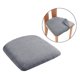 thumbnail image 3 of Silla de comedor Funda de asiento de asiento de silla de cojín para cocina, Oficina, Dormitorio, Sala de Gris claro Macarena Cubierta de asiento, 3 of 8