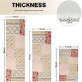 thumbnail image 4 of Pioneer Flower Floral Print Pattern Kitchen Rugs Sets Of 3,Kitchen Runner Rugs Non Skid Washable,Decorative Kitchen Floor Mats for Kitchen,Sink,Laundry,17"x30"+ 17"x47" + 17"x59", 4 of 6