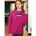 thumbnail image 2 of Tendency Of Being Optimistic Sweatshirt Women -Image by Shutterstock, Female x-Large, 2 of 4