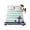Green, variant on Anchor Aqua Twim Size Flat Sheet, Wrinkleproof & Fadeproof Cooling Flat Bed Sheet Only, Modern Navy Blue White Striped Nautical Breathable Soft Bedding Top Sheets 66 x 96 Inches