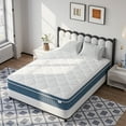 thumbnail image 5 of 10" Twin XL Mattress,Memory Foam & Spring Hybrid Mattress,Medium Feel,Breathable Comfort Pressure Relieving for Guest Bedroom - Individual Pocket, 5 of 12
