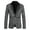 Silver, variant on Wancir Glitter Blazers for Men's Shawl Lapel Wedding Metallic Sports Coat Party Sparkly Suit Jackets