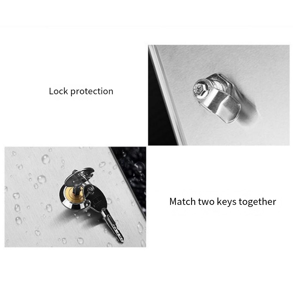 Stainless Steel Electric Box Lock Outdoor Socket Safety Protective