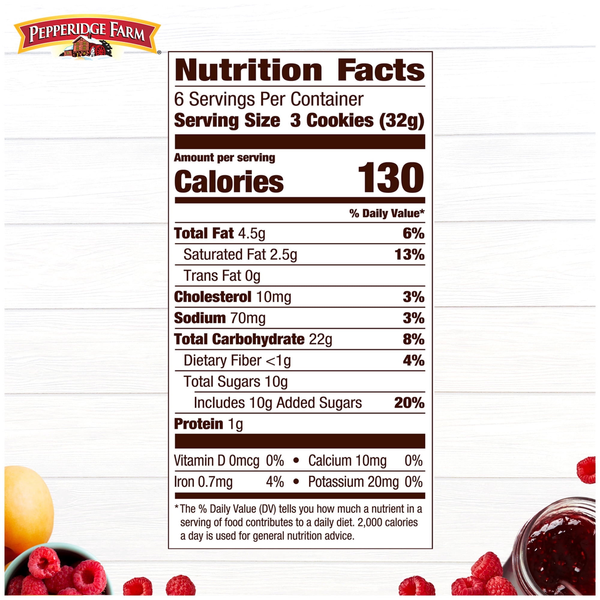 3 Pack Of Pepperidge Farm Verona Apricot Raspberry Thumbprint Cookies, 6.75oz Bag – Buttery Shortbread with Fruit-Filled Centers, Perfect for Snacking, With Olive Green Bowl By ValueNest