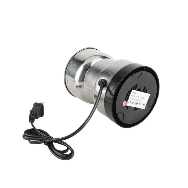 Electric Grinder, Stainless Steel Electric Spice Coffee Nut Grain Grinder Crusher Mill Blender Kitchen Tool
