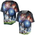thumbnail image 3 of Happy New Year Bull Terrier Family Cheer Winter Midnight Firework All Over Print 3D Baseball Shirt Bully Dog Lovers Gifts Idea Softball Sport - 02025, 3 of 6