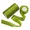 Army green, variant on 5 rolls of 4cm wide decorative gift ribbons, for party and Christmas decoration, total length 114.25m