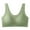 Green, variant on Women's Everyday Bra Seamless Thin Lightly Wirefree Teens Bralette Solid Color Underwear Workout Push Up Breathable Comfort Bra Pink Free Size