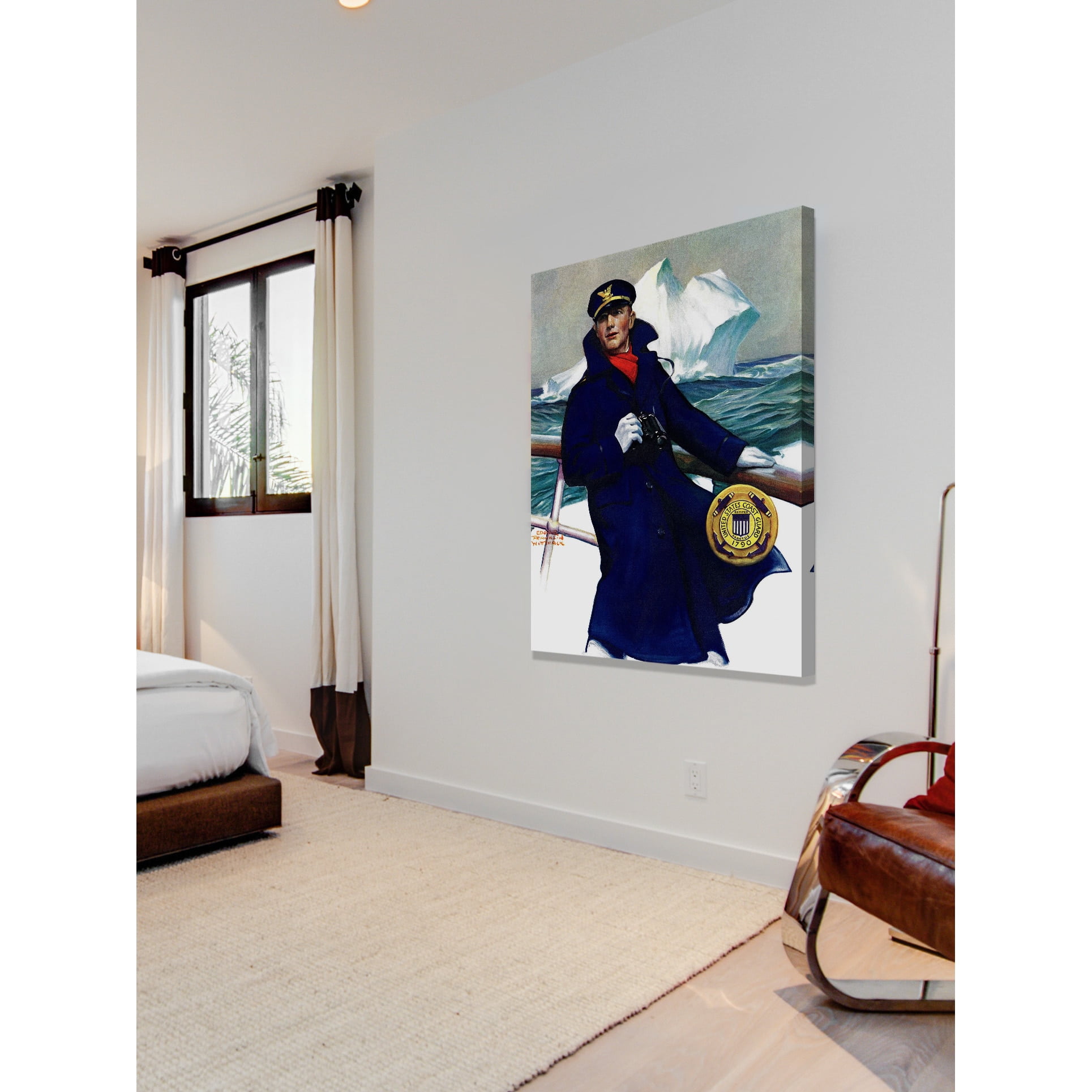 Marmont Hill - "The Captain" Painting Print on Wrapped Canvas