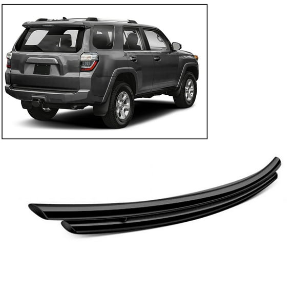 Black Horse Rear Bumper Guard Double Layer Black Compatible with 2003-2024 Toyota 4Runner|2003-2009 Lexus GX470|2010-2024 Lexus GX460-8TM30A-DL