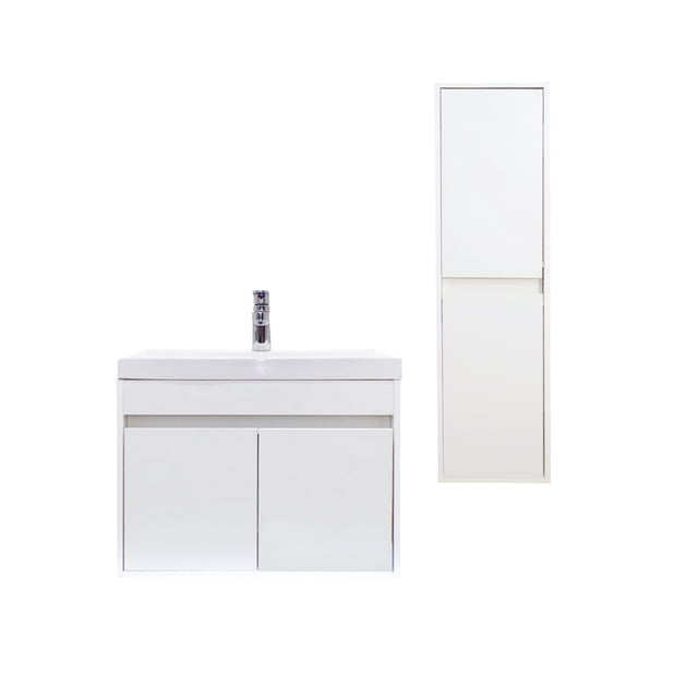 Combo De Gabinete Con Lavamanos Y Monomando + Gabinete Organizador Bourdelle