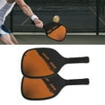 thumbnail image 1 of Paddle, 15.6x7.7in Poplar Wood  Racket Set  Paddles Set Of 2 with 4 Balls and Carry Bag for Indoor Outdoor Training, 1 of 7