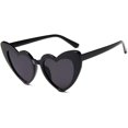 thumbnail image 1 of Gafas de sol en forma de corazón para mujer,Vintage Cat Eye Mod Style Retro Kurt Cobain Gafas, 1 of 4