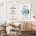 thumbnail image 5 of Elephant Stock Winnie The Pooh Feel Love Quote Wall Art - Vertical Canvas Wall Art - Living Room Wall Decor - Kids And Nursery Canvas - Beige And Blue Decor - 8" x 12", 5 of 8