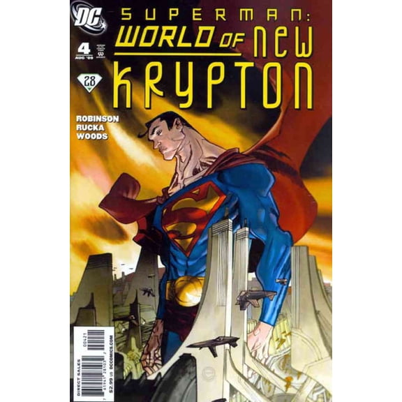 Superman: World of New Krypton #4A VF ; DC Comic Book
