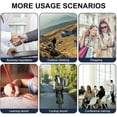 thumbnail image 5 of Mini Body Camera Video Recorder, 1080P Small Portable Camera with Clip and Night Vision, 180° Rotating Lens, 5HR Battery, Micro Pocket Camera for Sports, Pets, Home Office, Work Records No WiFi APP, 5 of 7