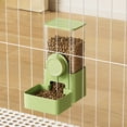 thumbnail image 1 of FHBVT Wall Mounted Automatic Pet Feeder Water Dispenser Large Capacity Plastic Anti-Spill Design Multi-Color For Hamsters Rabbits Small Dogs Kittens Indoor Small Pet Feeding Supplies Decor Favors, 1 of 6