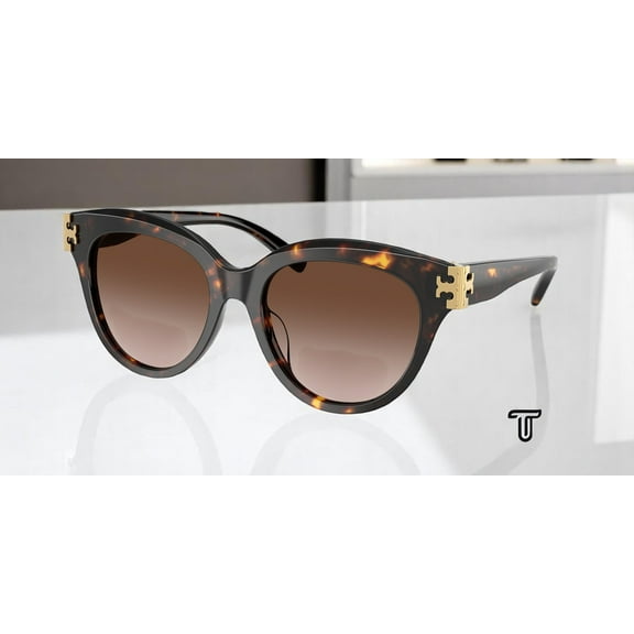 TORY BURCH TY7209U 201613 Brown Tortoise Brown Gradient 53 mm Women's Sunglasses