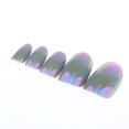 thumbnail image 3 of Consejos de arte de uñas falsas jinwen 24 puntas de uñas postizas adhesivas francesas con degradado Ombre Shimmer de estilo clásico 02, 3 of 8