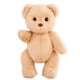 thumbnail image 1 of Muñeco de oso de peluche Yuxing hecho a mano 30cm color té con leche, 1 of 5