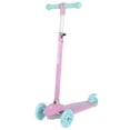 thumbnail image 3 of GOTRAX Bobloo 3-Wheel Light-Up Kick Scooter for Boys and Girls Ages 3~8, LED Lighted Ride on Toys for toddlers, Pink, 3 of 15