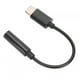 thumbnail image 4 of Cable adaptador USB-C tipo C a conector auxiliar de audio de 3,5 mm para auriculares, color negro, 4 of 13