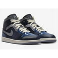 thumbnail image 4 of Men's Jordan 1 Mid SE Craft Obsidian/White-French Blue (DR8868 400) - 8, 4 of 6