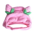 thumbnail image 5 of Cute Strawberry Cat Costume Hat Party Decoration Plush for Cats and Small Dogs Pet Winter Warm Caps for Festival Decoration, 5 of 9