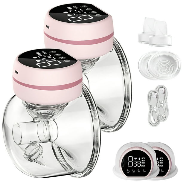 Tiralatte Elettrico Doppio - Portatile Con 3 Modalità E 9 Livelli, Anti-Riflusso, Display LED - Foto 5