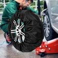 thumbnail image 5 of OULII Portable Black Rv Tire Covers with Strong Stitching and Weather Resistant Material, 5 of 5