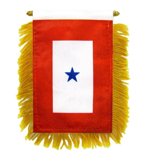 Blue Star Service (1 Star) Mini Banner