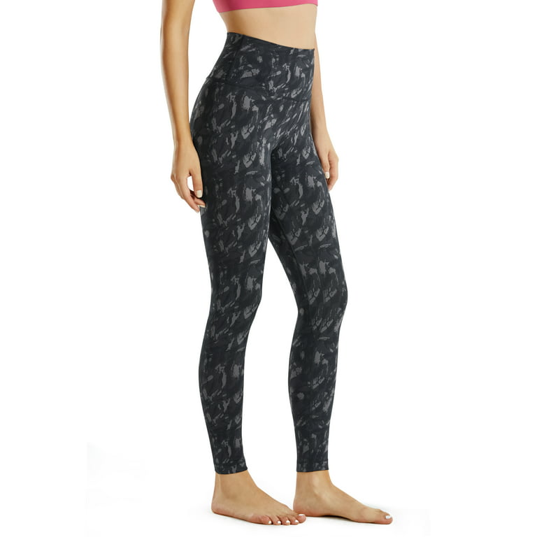 CRZ YOGA Women's Naked Feeling 7/8 High Waisted Workout Leggings Yoga Pants  - 25 Inches 