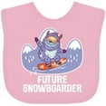 thumbnail image 3 of Inktastic Snowboarding Future Snowboarder Boys or Girls Baby Bib, 3 of 4