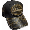 thumbnail image 2 of Gorra de Michoacan Gorro Ajustable Unisex, Estilo Charro, Poliéster/acrílico, Diseño de Piel de Serpiente Bordado en Negro, 2 of 4