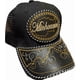 thumbnail image 2 of Gorra de Michoacan Gorro Ajustable Unisex, Estilo Charro, Poliéster/acrílico, Diseño de Piel de Serpiente Bordado en Negro, 2 of 4