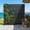 Black, variant on MAYEERTY 2-Piece Outdoor Metal Privacy Screen 6ft × 3ft Brown, 6-Panel Square Geometric Pattern Decorative Screen for Patio