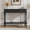 Black, variant on CBJCBJ 47" Mid-Century Console Tables, Entryway Table with Storage for Living Room, Hallway, Green