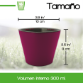 thumbnail image 4 of Kit 6 Maceta Autorregable Smart Garden KIT6-OC1009 Rouge, 4 of 5