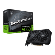 MSI GeForce RTX 5050 8G SHADOW 2X OC Graphics Card, 8GB GDDR6, DPx3, HDMIx1, DLSS 4