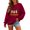 yue866-Red, variant on KHONTS Hanging with My Boos Sweatshirt for Women Just Hangin with My Little Boos Halloween Pullover Tops Yellow XL