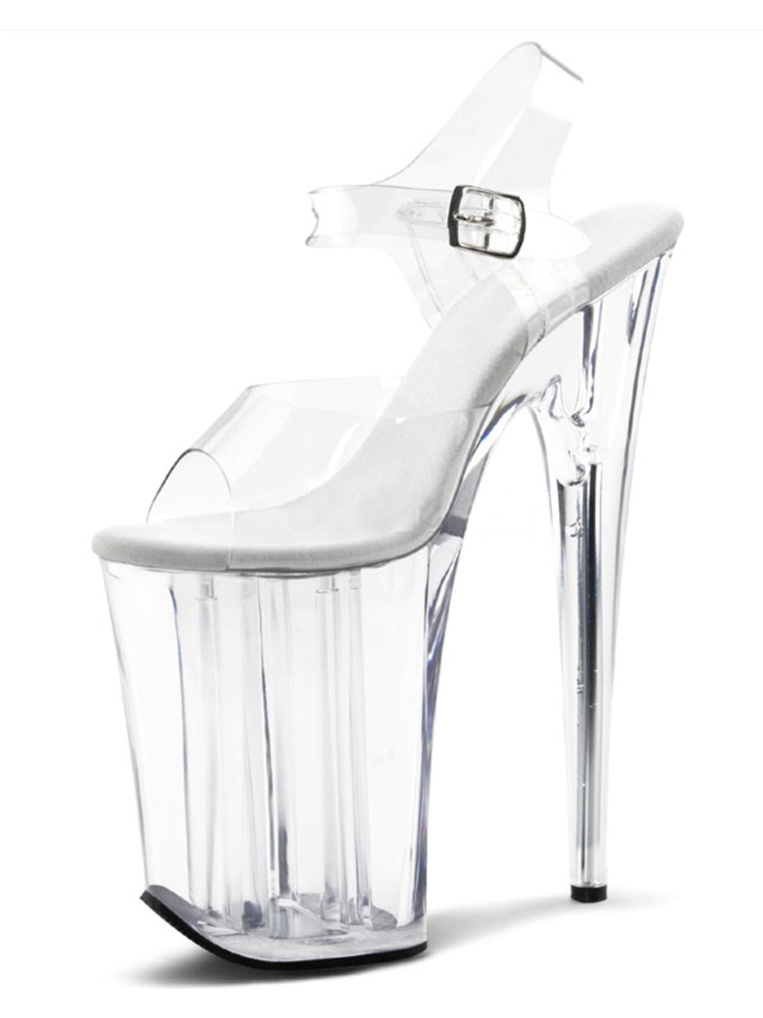 3 inch lucite heels
