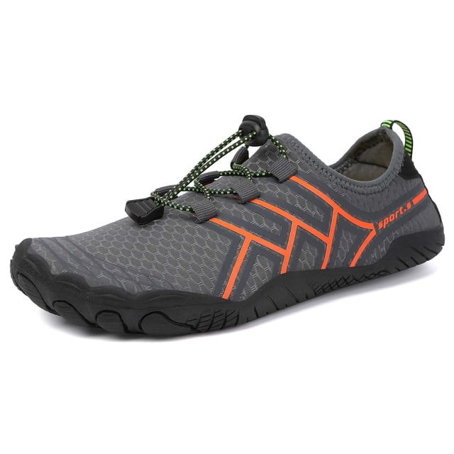 krdevn Chaussures Pieds Nus Femmes/hommes - Espadrilles de Wading d'Été pour Extérieur Chaussures de Natation Antidérapantes Chaussures de Pêche Séchage Rapide Chaussures de Randonnée, Chaussures de Randonnée pour Rivière, Bottes de Pêche Wader