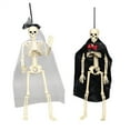 thumbnail image 6 of 1.3ft Life-Size Skeleton Outdoor Spooky Decor, Posable Joints Halloween Decor Yard Display Front-Lawn Centerpiece Cute Gift for Neighbors, 6 of 6